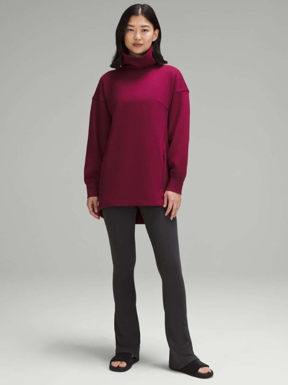 Lululemon Modal-Blend Turtleneck Tunic - Deep Luxe